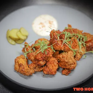 Honey Berbere Chicken Bites