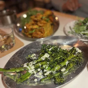 Broccolini appetizer