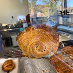 Chocolate croissant.