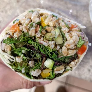 Vegan Farro Wrap