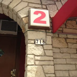 outside