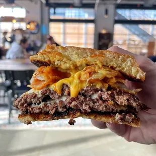 Texas hoedown burger