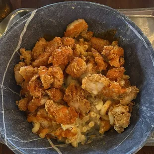 Spicy chicken mac