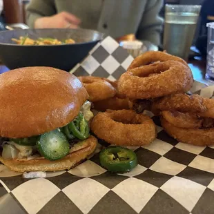 Jalapeño burger