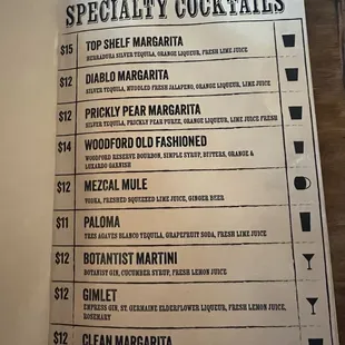Cocktails