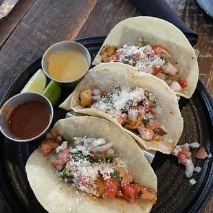 Shrimp tacos