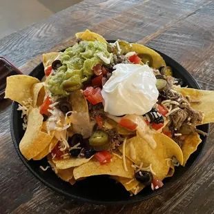 Brisket nachos
