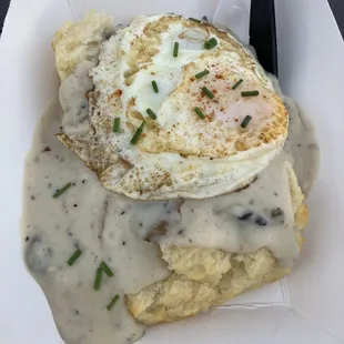 Biscuits and Gravy half-size