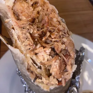 Chicken Burrito (very good and I like how they really crisp the tortilla)