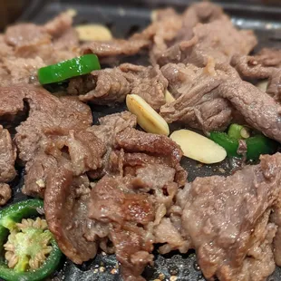 Bulgogi w garlic and jalapeños...CIY
