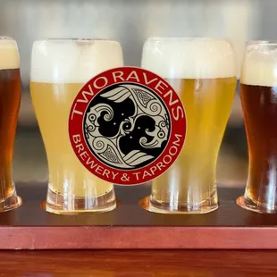 A tasty flight is always a good choice.