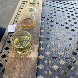 Two Rivers Cider, Sacramento, CA - November 12, 2023 - Cider Flight