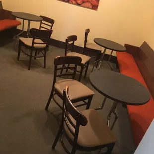 Back room seating