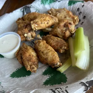 8 Traditional Chicken Wings with Two Rivers Special Dry Rub ($9.99)