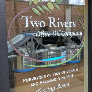 a reflection in the window