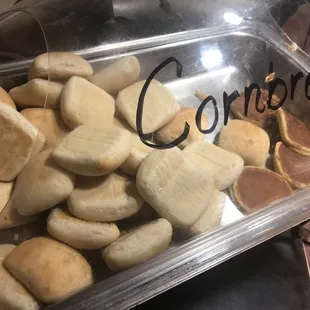 Cornbread on right was very old and dry but then again it was a slow 6:30pm Sunday.