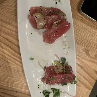 Tuna Crudo