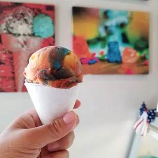 Tropical Rainbow Water Ice