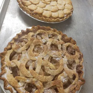 Peach pie