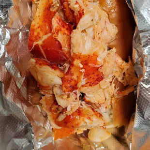 Lobster roll.