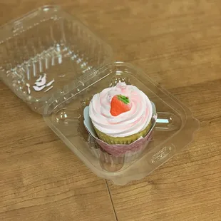 Strawberry cupcake