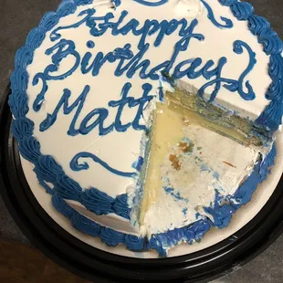 Almond Tres Leche cake. Special order