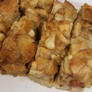 Apple pudding- very good