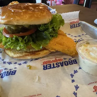 Crispy Fish Sandwich