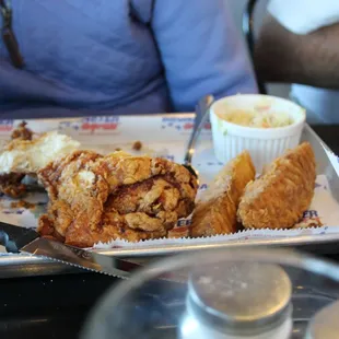 If you leave hungry it's your own Fault ! Because the servings are Big