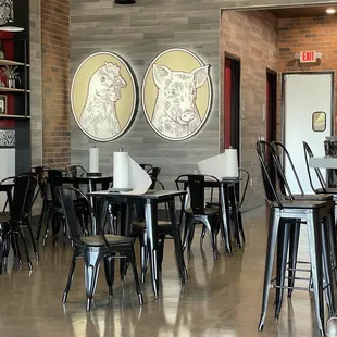 Two Sisters dining area