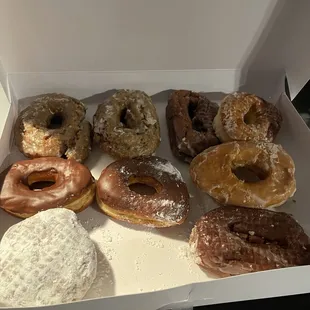 a box of doughnuts