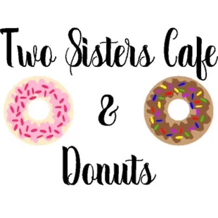 two donuts with sprinkles