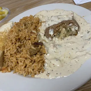 Crab cake was excellent