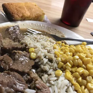 a plate of food