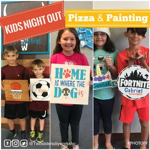 Kids Night Out each month so parents can take a night off.