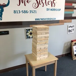 Jenga sets available now