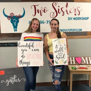 Sisters at Two Sisters