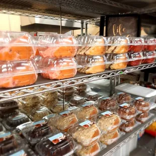 Variety of Cake Slices