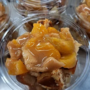 Peach Cobbler Cheesecake Bowl