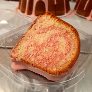 Strawberry Lemon Pound Cake