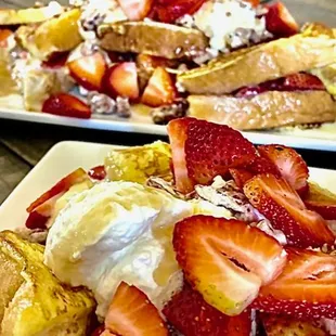Two Skillets World Famous Stuffed French Toast