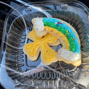 Iced sugar cookies