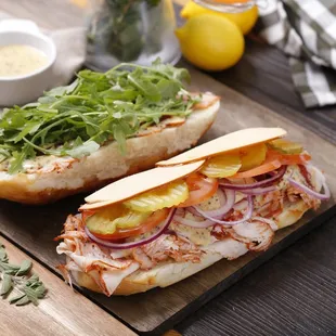 quirky turkey sandwich