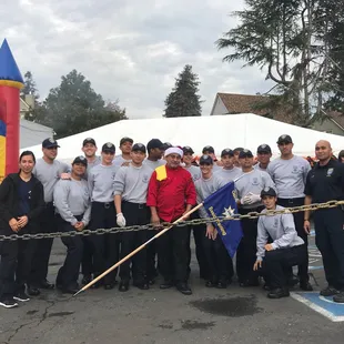 Thanksgiving 2017 OPD cadets volunteering.. they did an amazing job BTW
