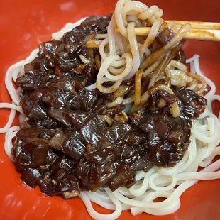 Black Bean Sauce Noodle