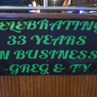 33 year anniversary - wow!!!  Congratulations!