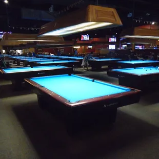 Giant billiards area on the south end.