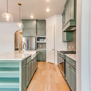 Kitchen in the Sonoma Plan, Echo Park neighborhood.