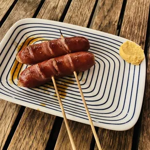 1 Skewer Kurobuta Sausage Yakitori