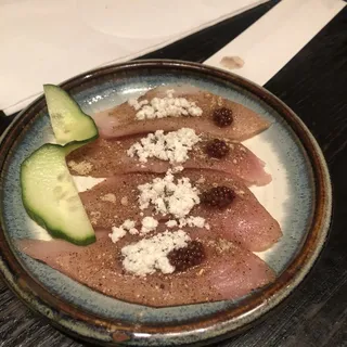 Pastrami Hamachi Sashimi